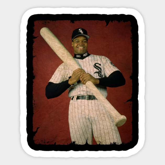 Frank Thomas, 43 - 44 (2000) Sticker by anjaytenan